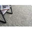 Naturals Hand Tufted Geometric Area Rug in Ivory/Gray-731405831