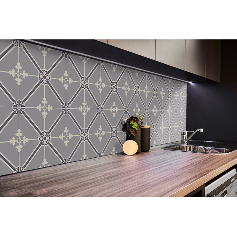 Wall Stickers Self Adhesive Vinyl Splashback 39,37x19,68 Inch Wall Tiles Tile Peel and Stick Sticker