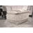 Bayliegh Upholstered Ottoman,Rustic Wool and Cotton Large Pouf
