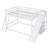Full Over Full Bunk Bed With Ladder-984998220