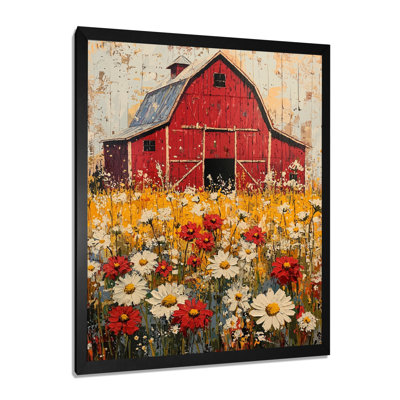 Barnyard In Full Bloom I - Landscapes Canvas Wall Art