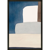 Distant Blue Painting by Julia Balfour