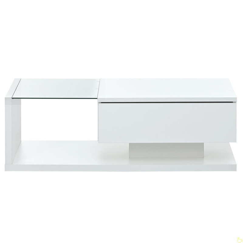 Coffee Table With Tempered Glass