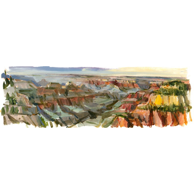 North Rim Print by Hoang, Van