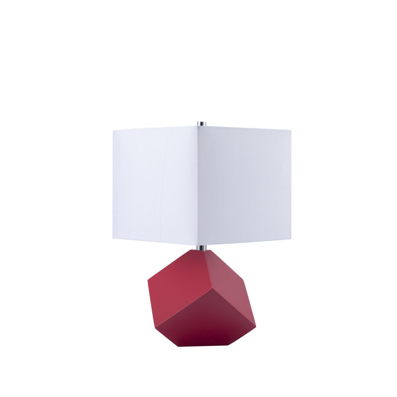 Lampe de table 25 po Luiza, Rouge