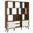 Transmit 59" Bookcase With Sliding Doors In Walnut-108574830