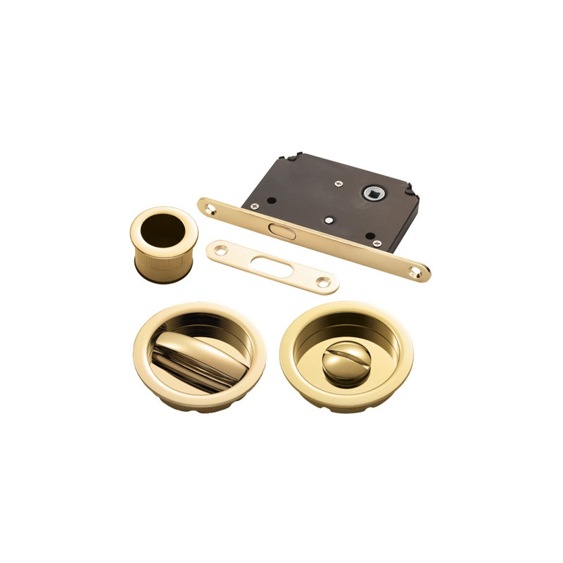 Italian Sliding Door Accessory, Polished Brass