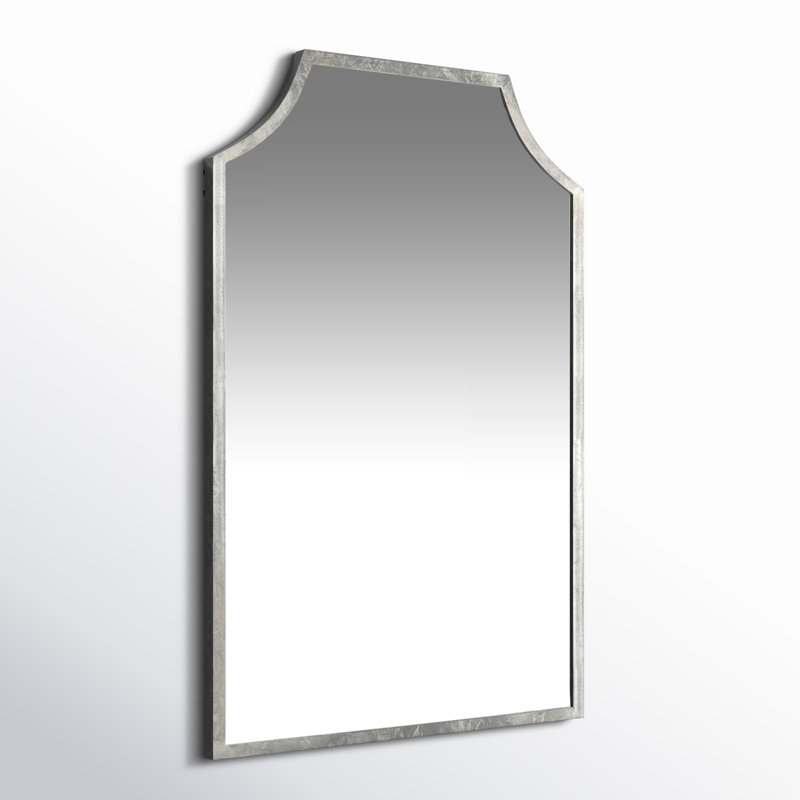 Simone Arch Metal Mirror, Silver