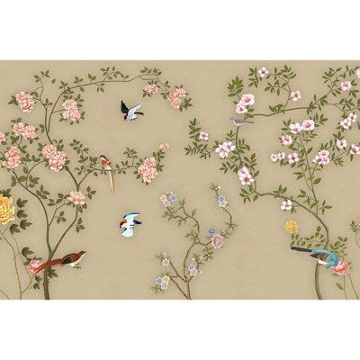 Murale lisse de style chinois