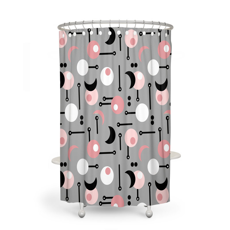 Rideau de douche simple, H 93 po x l 70 po