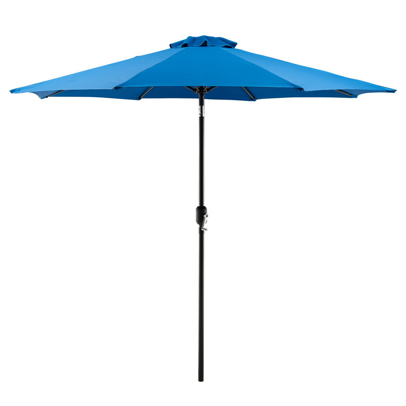 Parasol de marché 9 pi Hapeville, Bleu royal