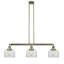 Bell - Luminaire suspendu pour îlot de cuisine 3 lumières 41 "-775360148-716814751-716814746