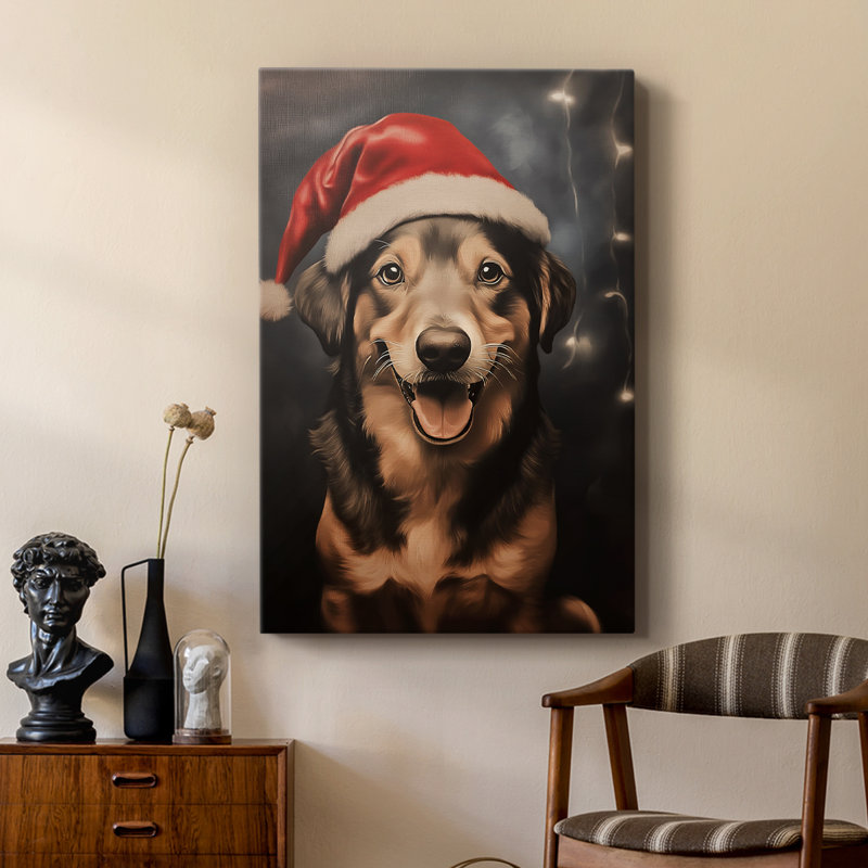 Art des Fêtes de Noël - série 2-CCLIX - galerie sur mesure, H 36 po x l 24 po