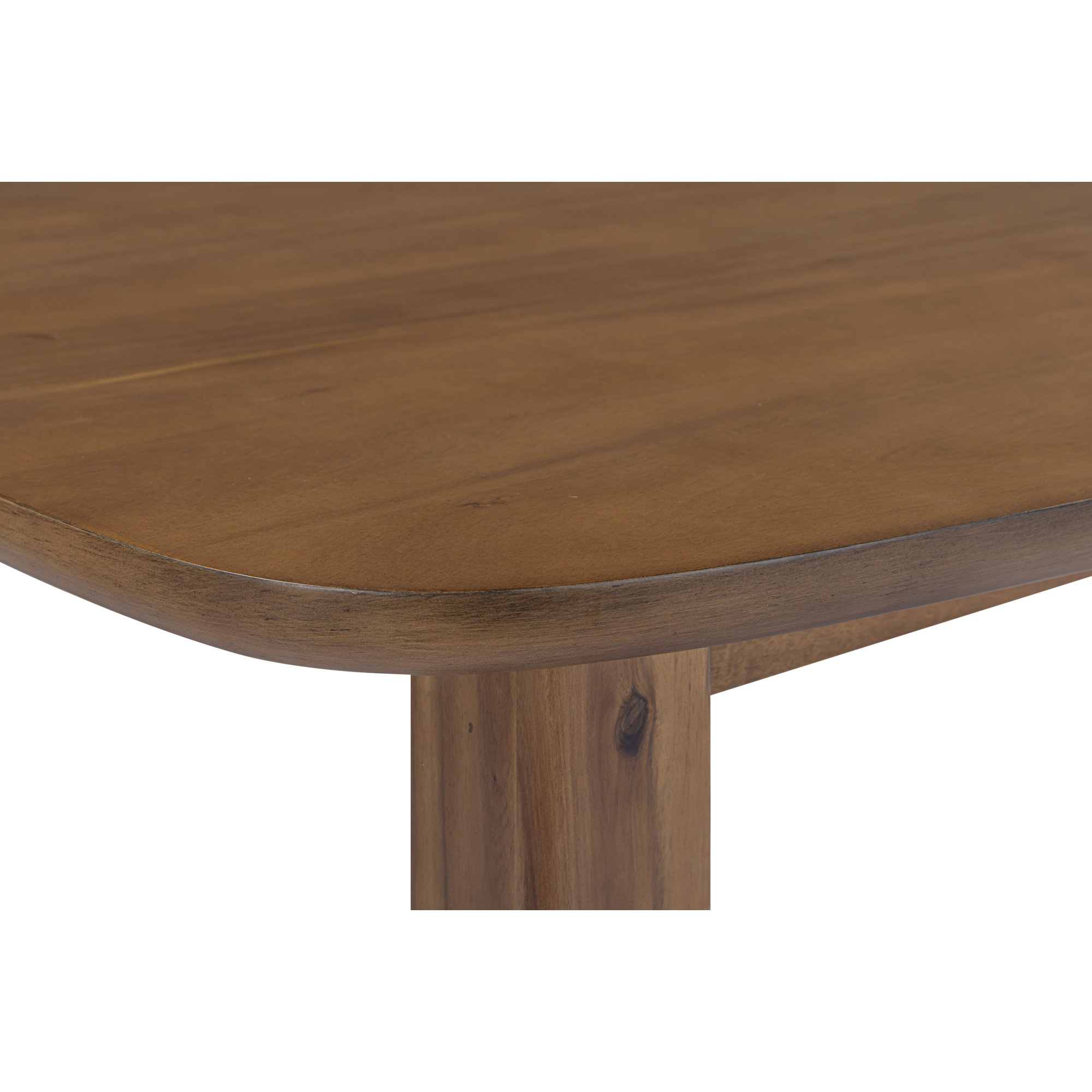 Kary 65-89" Solid Wood Extendable Dining Table