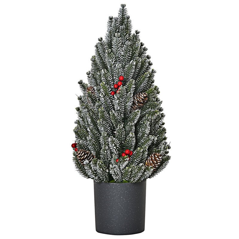 Arbre de Noël artificiel miniature non illuminé