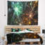 Tapisserie abstrait de couleur abstraite fireworks-28498499