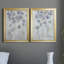 Lavande florale Fresco I - ensemble de 2 peintures sur toile encadrées-1880483836-1880483837