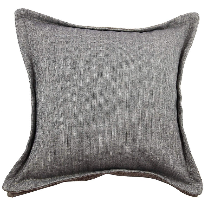 Winterport Square Throw Pillow Cover, Grey, 60 x 60cm