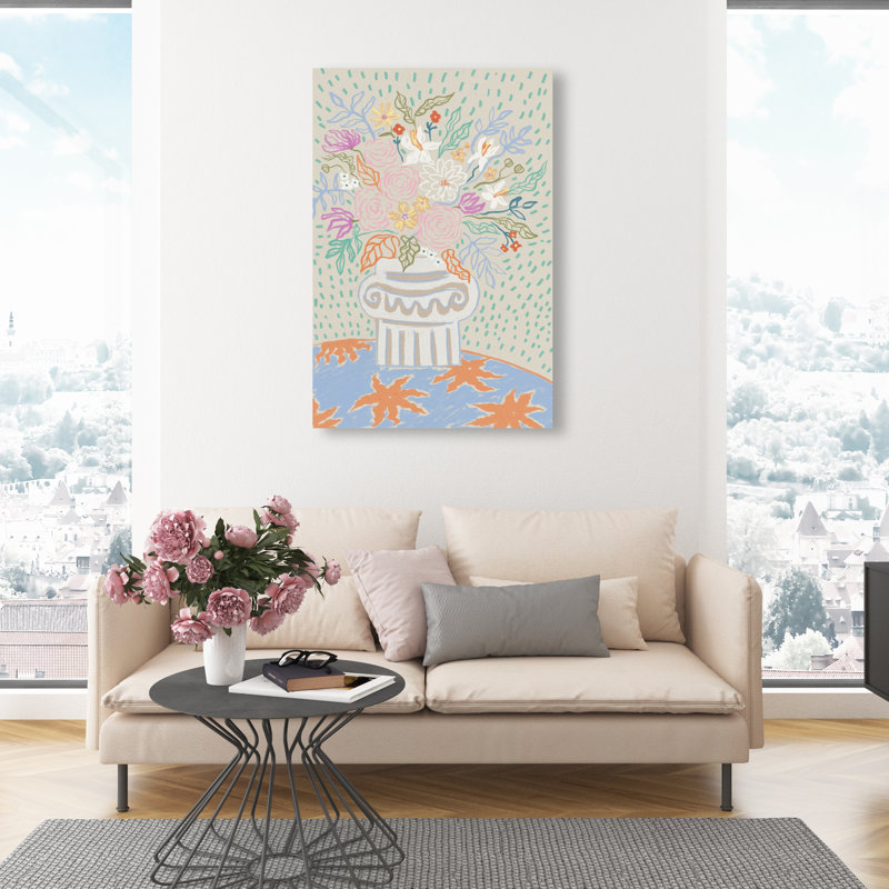 Summer Arrangement Print by Oliver Gal, 15"H x 10"W, Gallery Wrapped