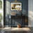 Retro Minimalist Classical Console Table-158586046