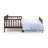 Exzavier Solid Wood Open-Frame Bed-2059747291