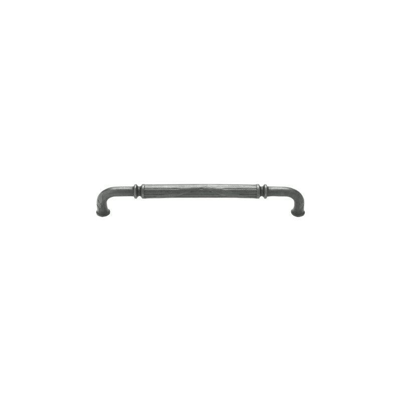 Ribbon And Reed Bar / Handle Pull, White Bronze Dark