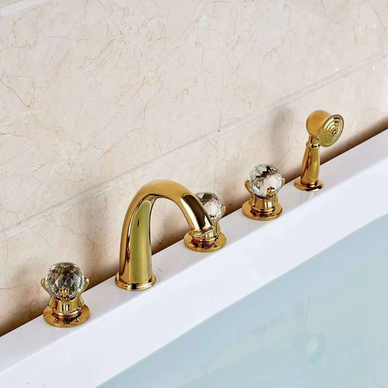 Robinet de baignoire romaine avec inverseur