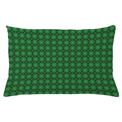 Plaid Outdoor Pillow Cover