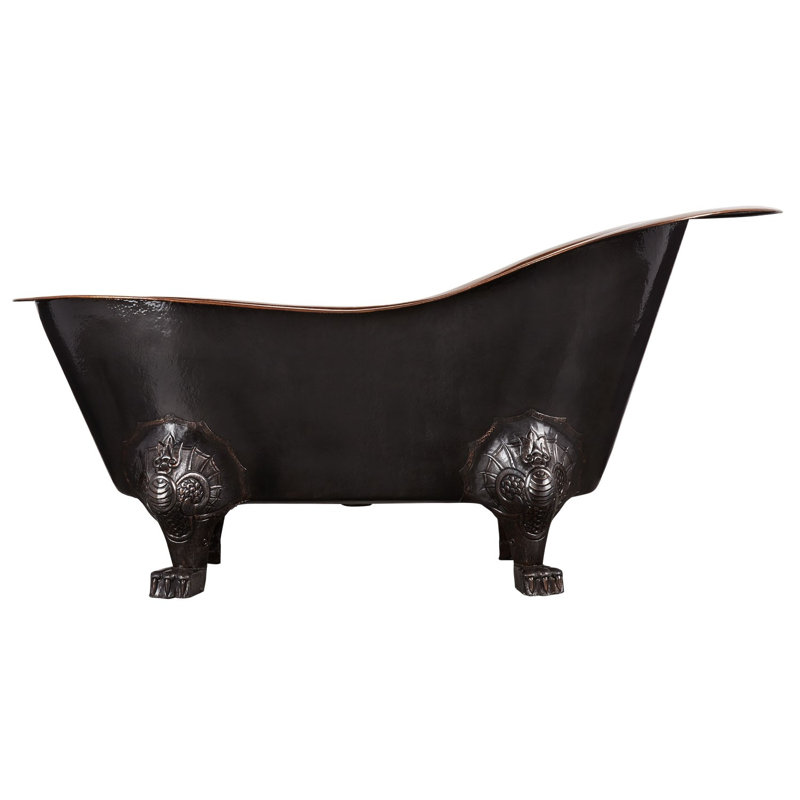 1828mm x 914mm Freestanding Soaking Copper Bathtub