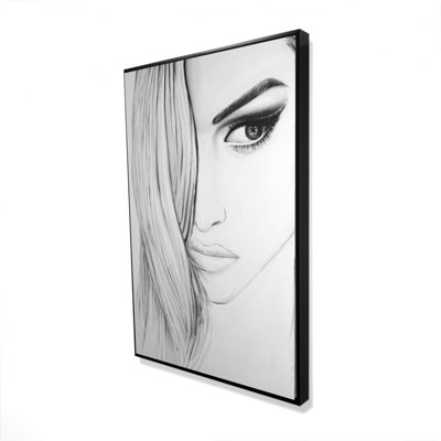 " Black & White Portrait "