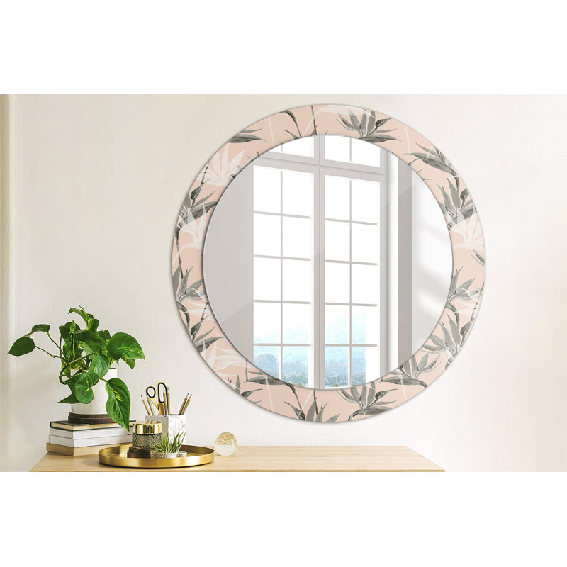 Huldar Glass Flat Wall Mirror