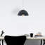 Asenith 14cm H Metal Lamp Shade ( Uno ) in Black