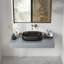 Lavabo vasque ovale en résine