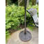 Base de parasol autoportante en aluminium