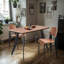 Table de bistro en acier Plywood Premium