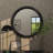 Lizabeta Solid Wood Circle Mirror-113006478