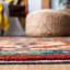 Tapis rouge / doré en laine touffeté à la main Gorou-751368592