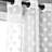 Textured Dot Sheer Sheer Curtain Pair-821689515
