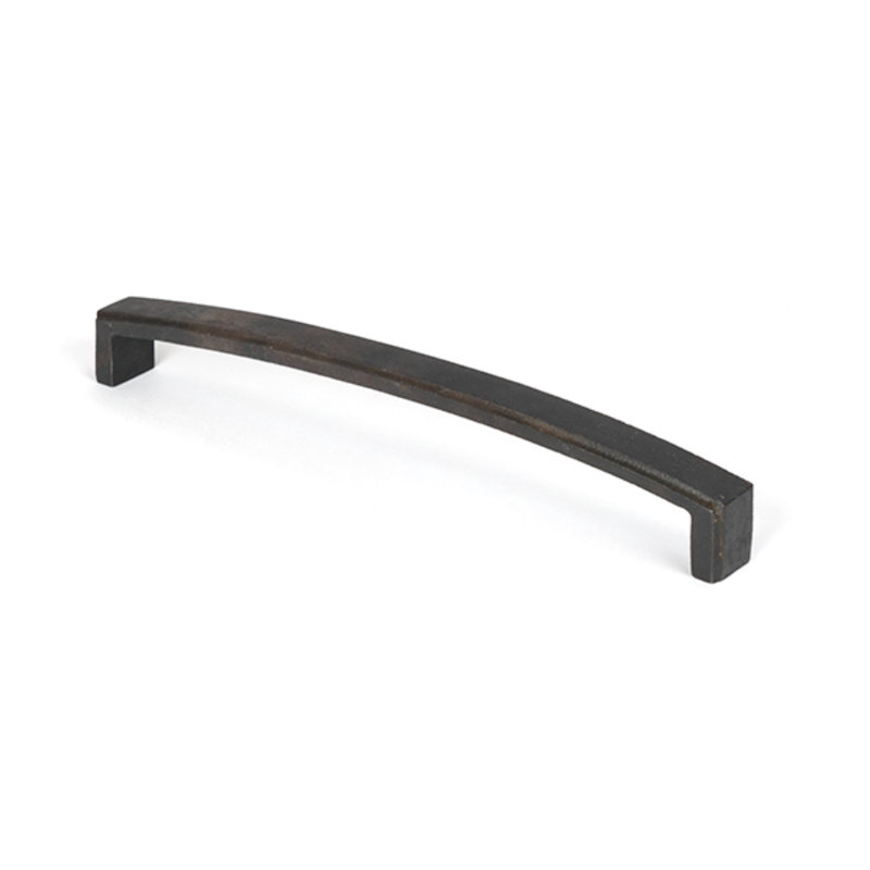 Beeswax Bar Handle, Matt Black, 20.4 cm