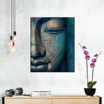 Fissured Kemble Face Canvas Print