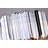 8-Light Chrome Stainless Steel Spike Drum Chandelier-27130974-27130977