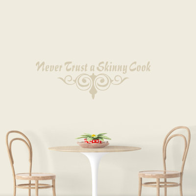 Food & Beverage Non-Wall Damaging Wall Decal