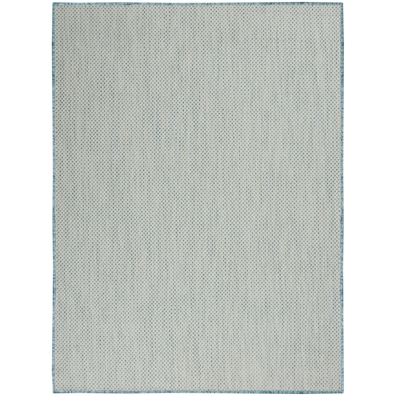 Geometric Indoor / Outdoor Rug, Rectangle 5' x 7'