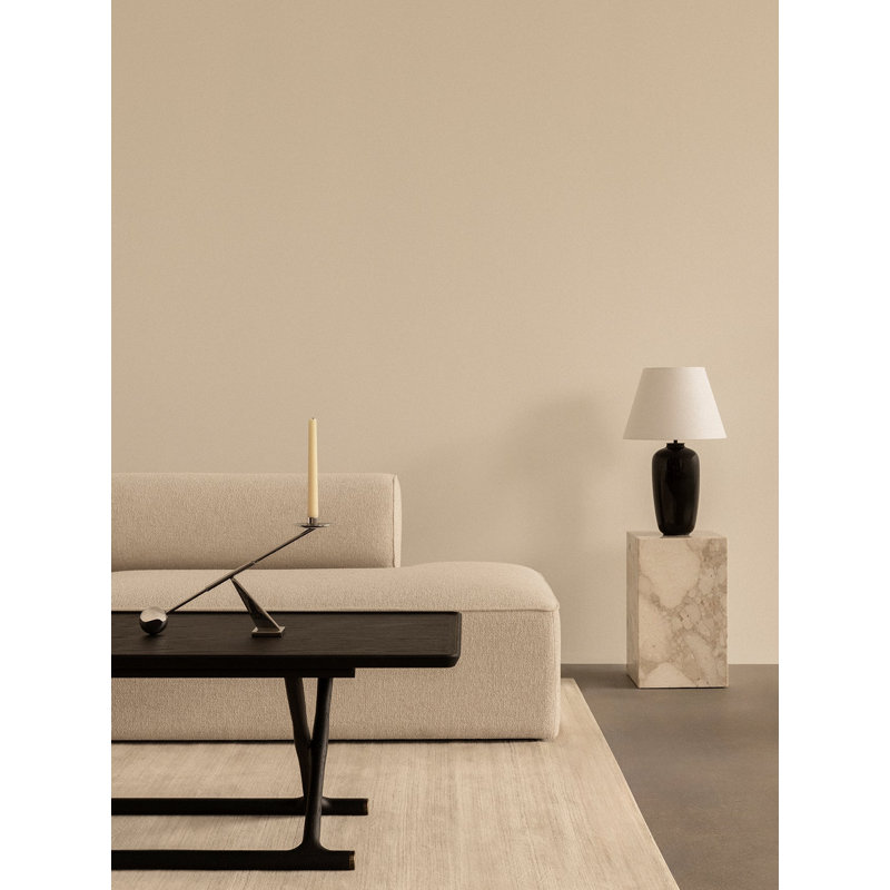 Interconnect Candlestick, Stainless Steel, 10.04" H x 16.73" W x 3.54" D