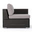 Fauteuil de patio droit Gry + Alu-1921086108