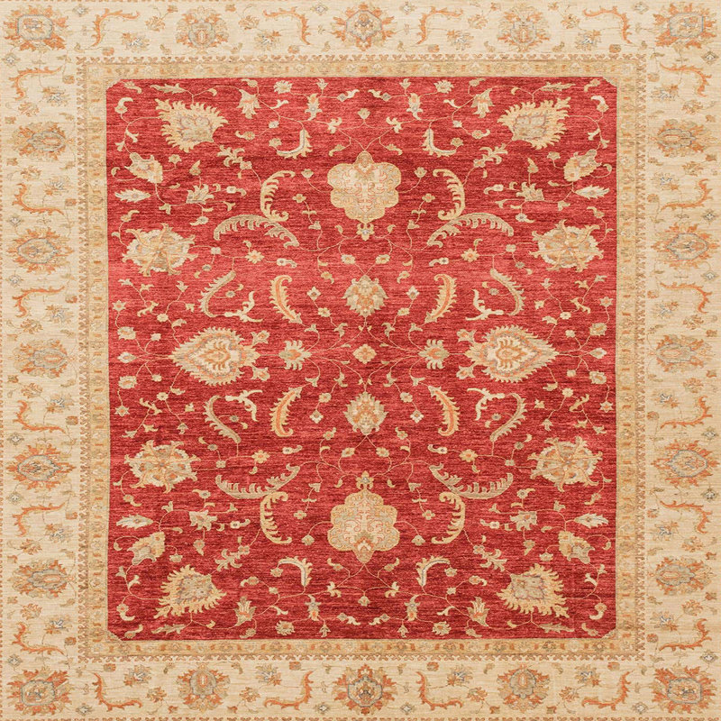 Tapis abstrait 4056, Carré 8 pi