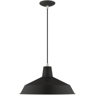 Luminaire suspendu en forme de dôme à 1 lumière Taleke