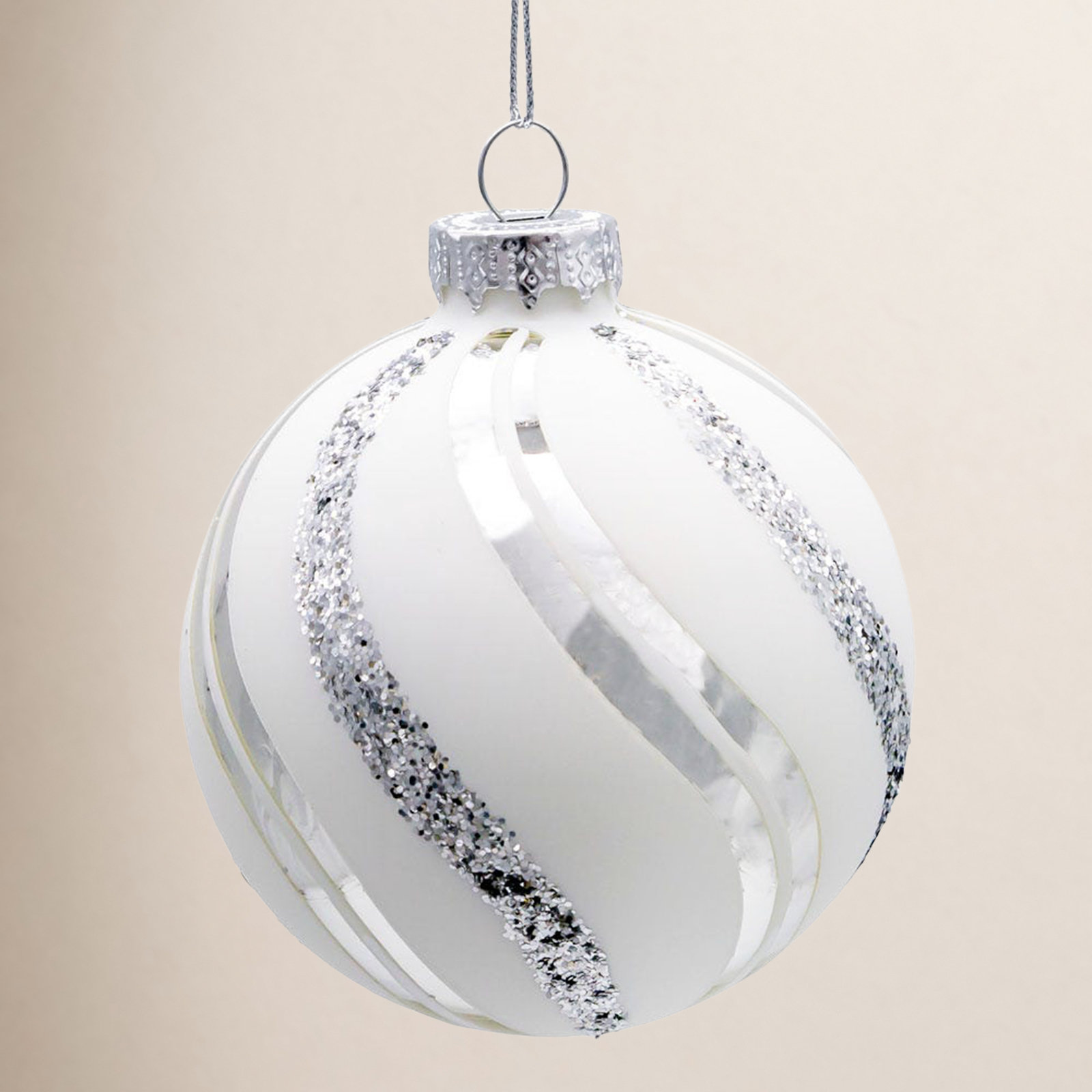 3" Glass Tree Decor