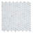 Honoro-Bulbi 0.75-in. Penny Round Textured Look Glass Wall & Floor Mosaic Tile-73295248