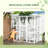 Darrnell Outdoor Cat House,wood-1126445074